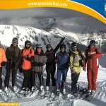 Skikeriki mit Enzo Knol und seinen Freunden sowie Bergbahnmitarbeiter Peter
