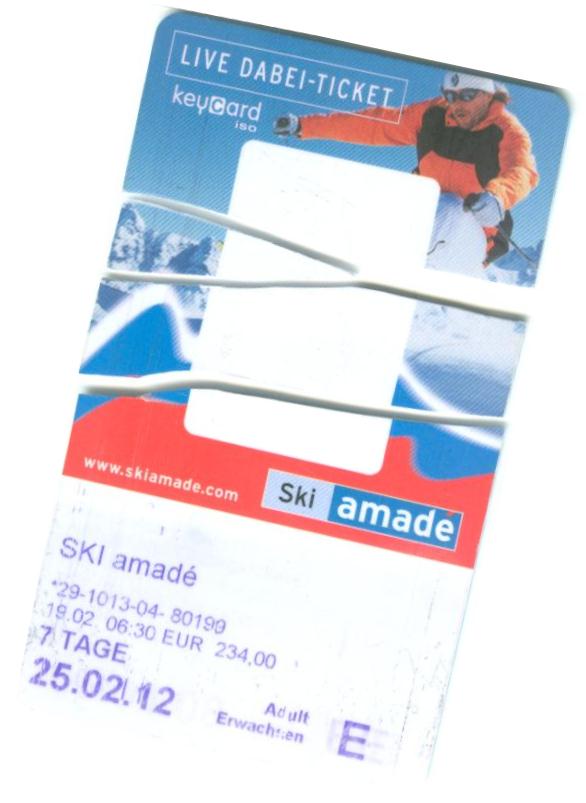 Warum funktioniert dieser Skipass nicht?