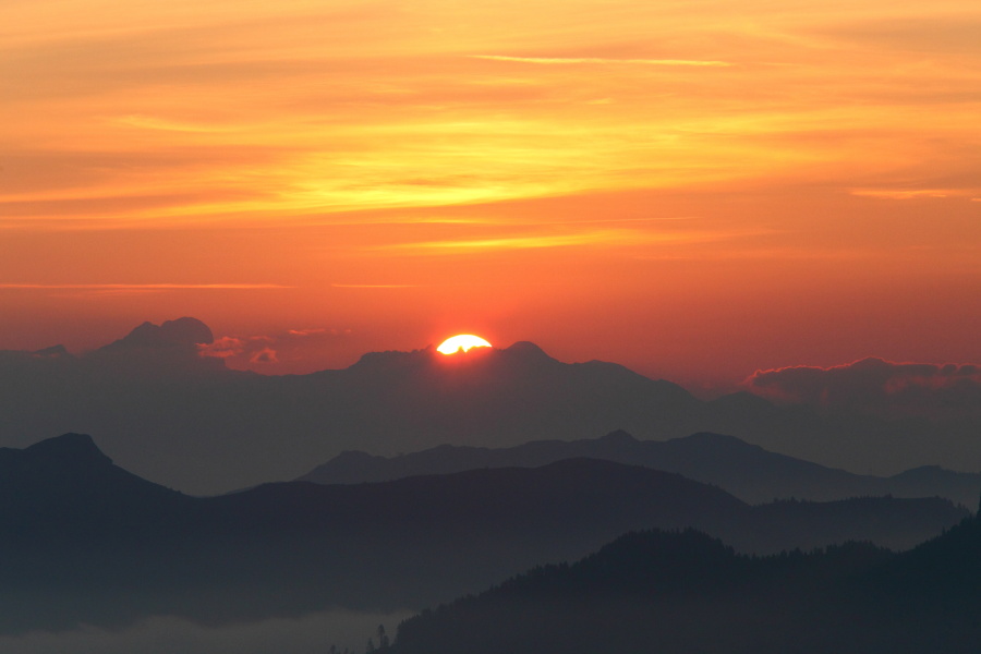 Die Sonne kommt - herrlich!