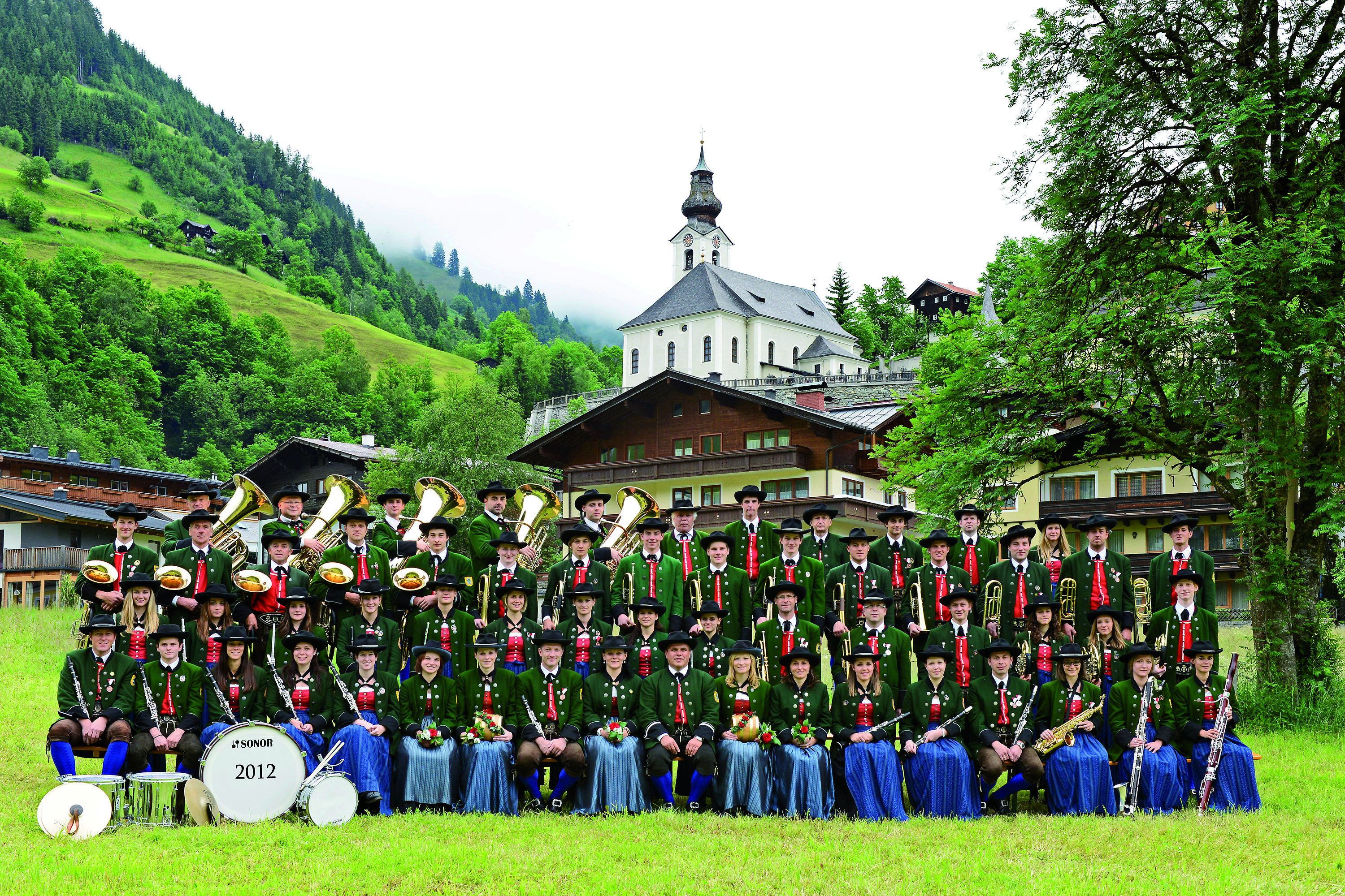 Trachtenmusikkapelle Großarl 2012