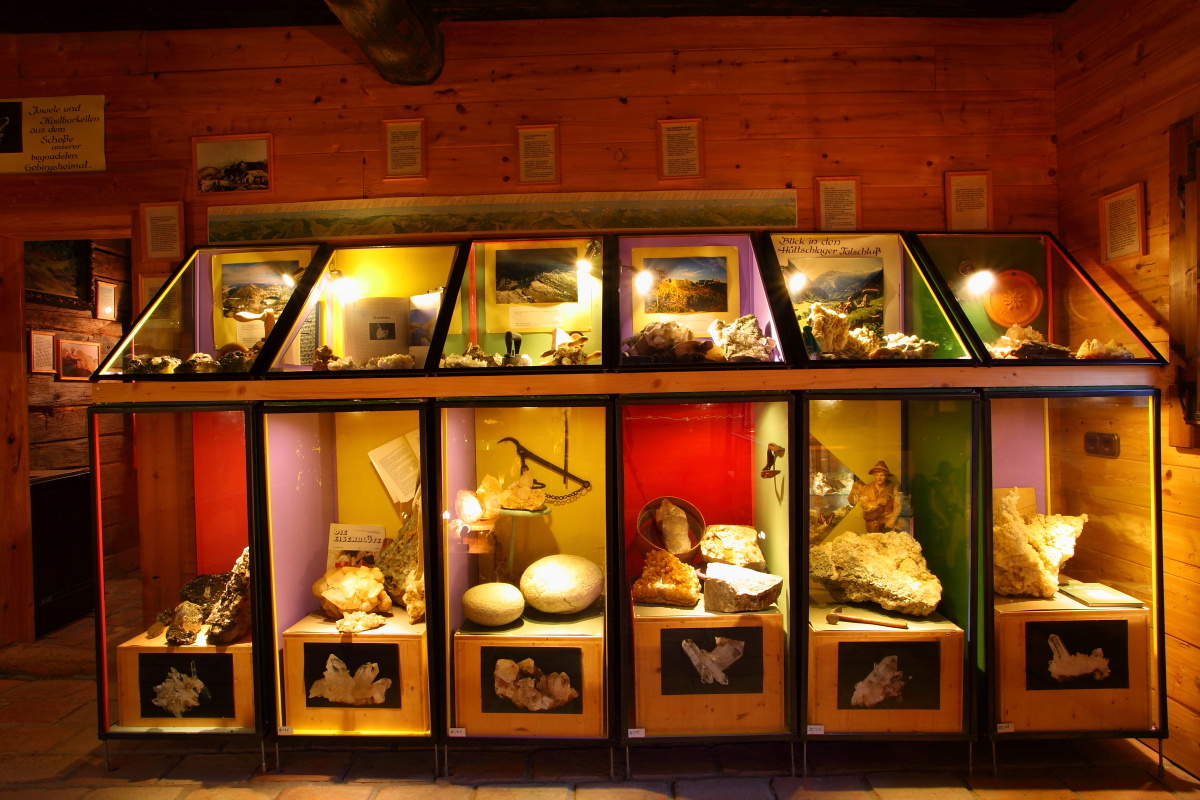 Talmuseum - Mineralienausstellung