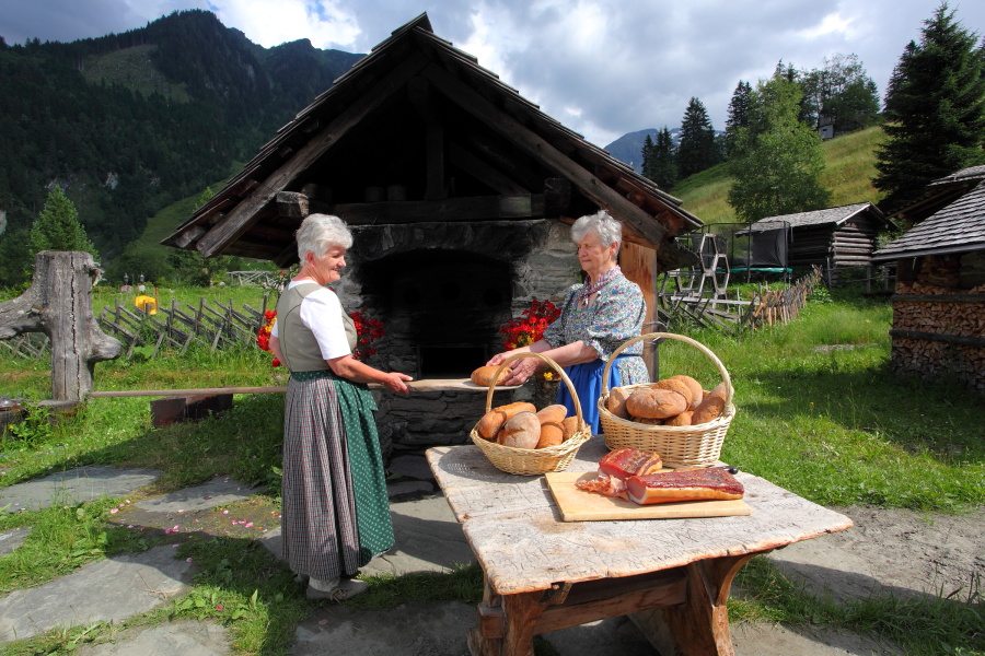 Beim Brotbacken - mmmh