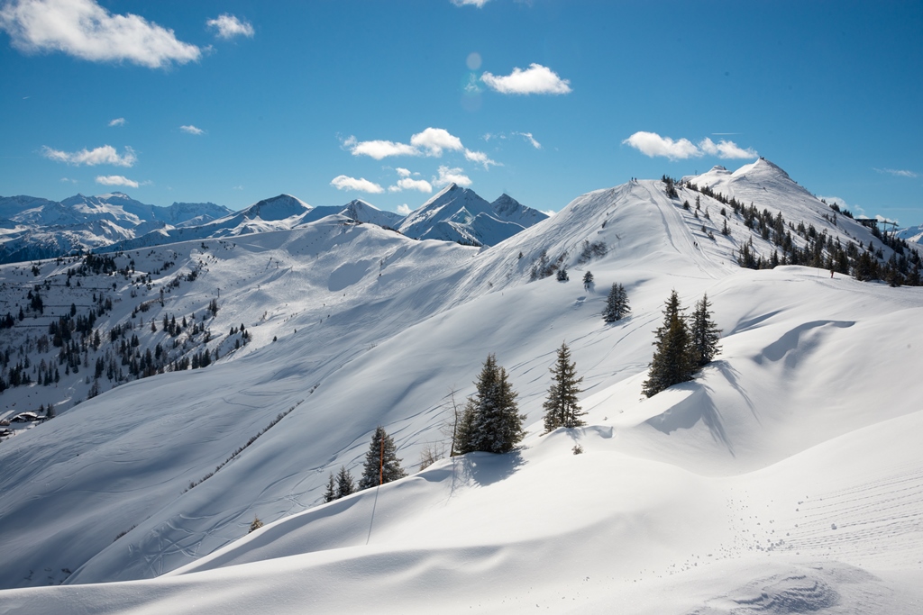 Tour Retour - Auch ein Blick zurück und zwar Richtung Kreuzkogel und Richtung Fulseck