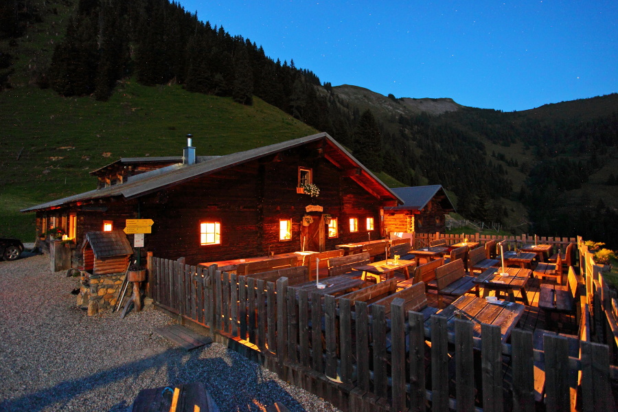Abendstund an der Unterwandalm