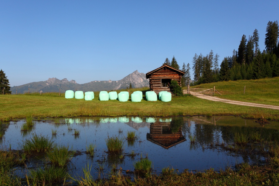 Morgens an der Unterwandalm