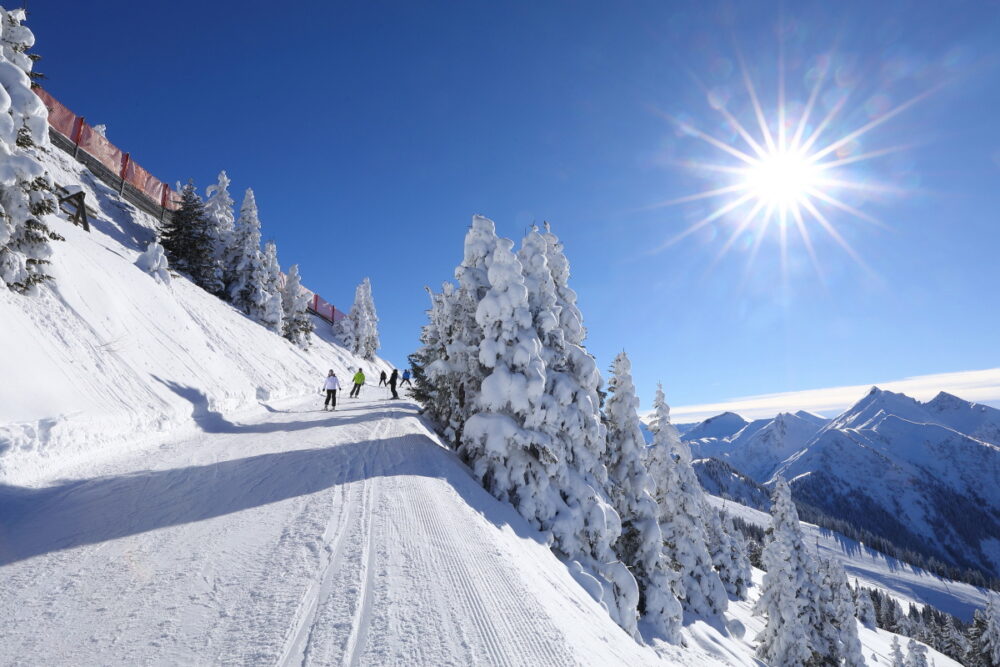Skifahren im Großarltal im Salzburgerland in der Wintersaison 2022/23