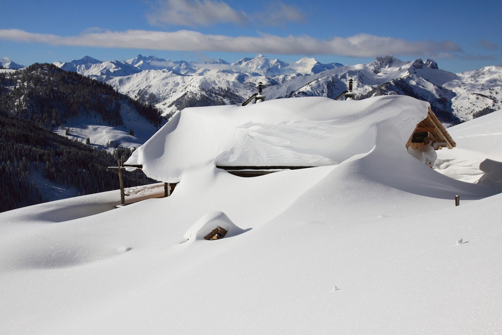 "Karsegg-Hochalm (Braunalm) mit Schuhflicker und Großglockner" - Alois Prommegger