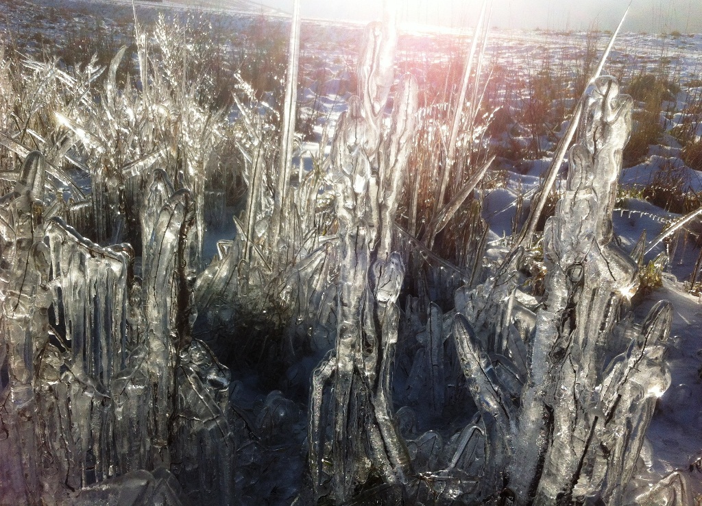 "Eiszauber im Talschluss" - hubertusschmidt