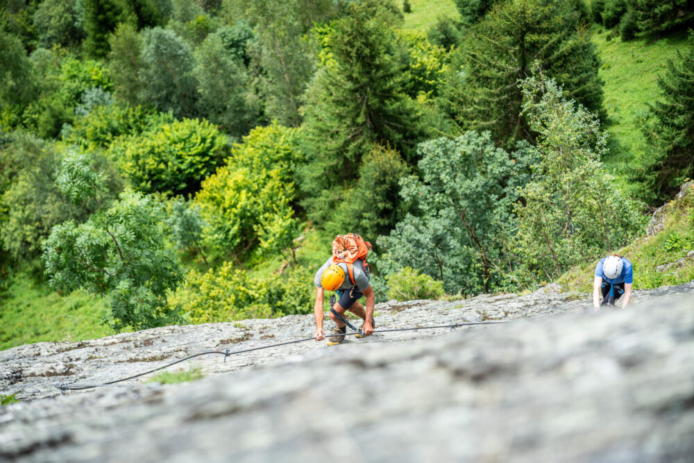 Klettersteig-Schnuppern mit Berg-Gesund