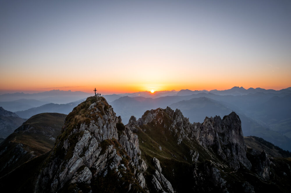 Sonnenaufgang am Schuhflicker