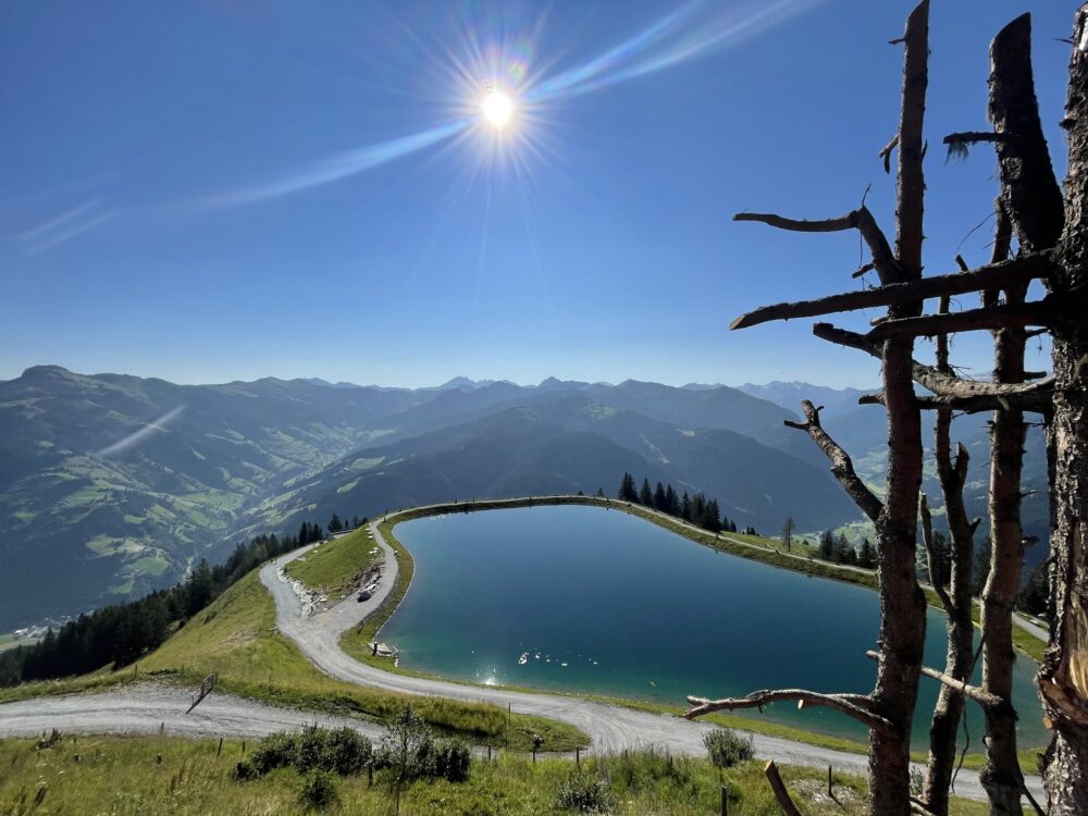 Himmelreichsee auf der Himmelsroute