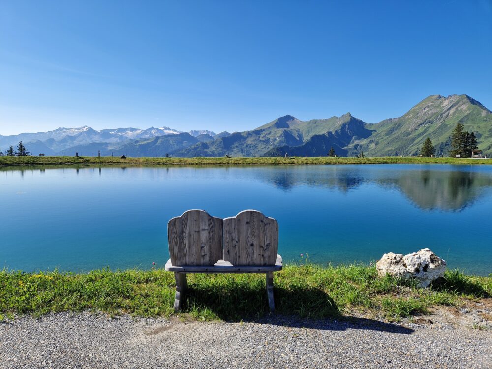 Bänke am See 