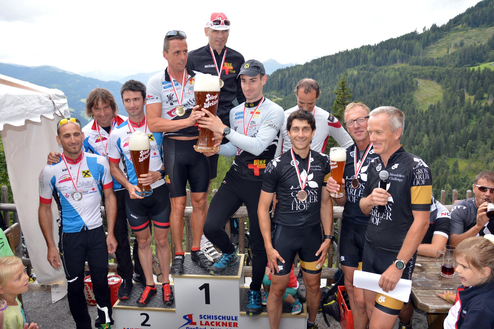 Siegerehrung Mannschaftswertung