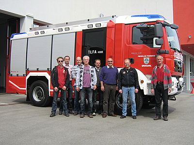 Übergabe des neuen TLF-A 4000